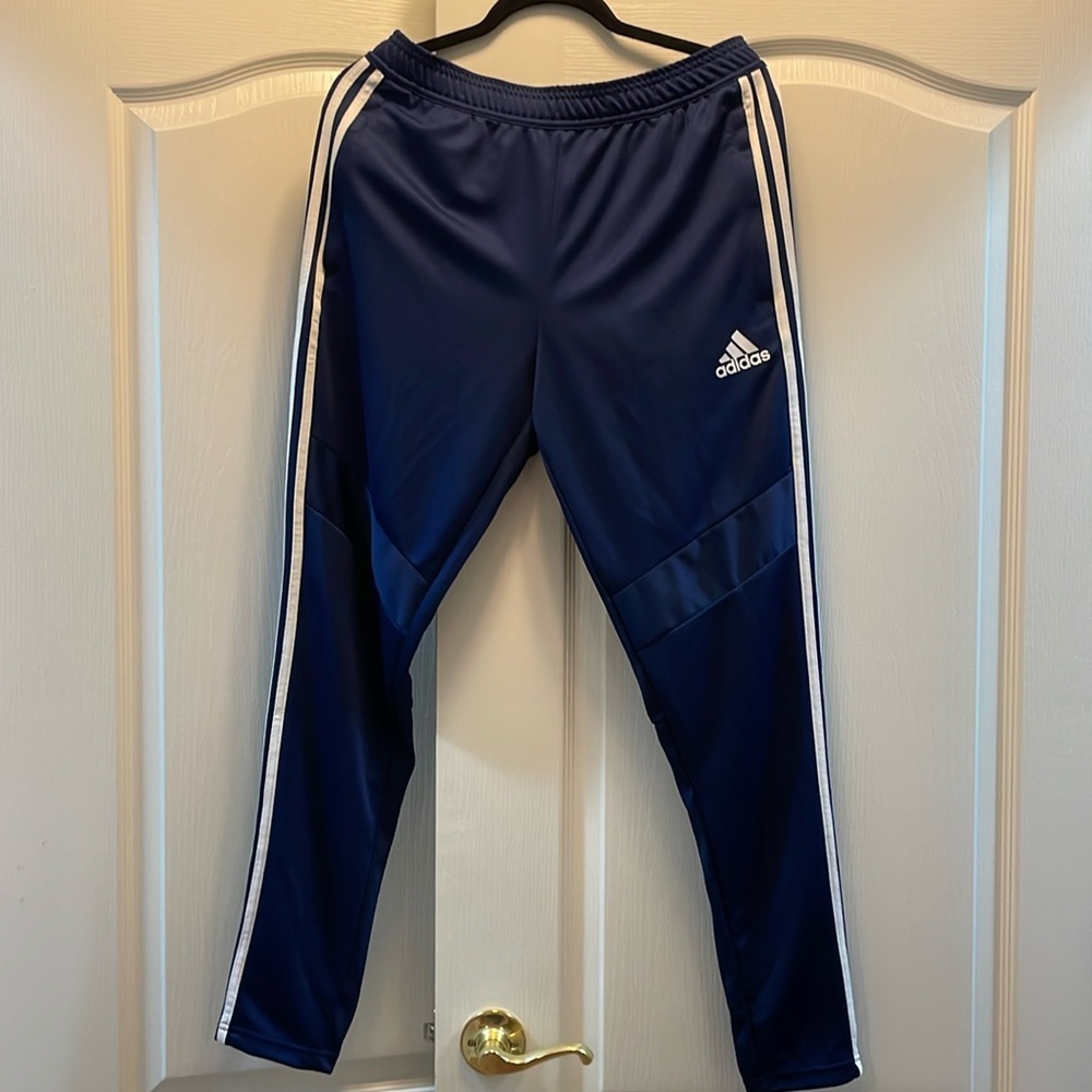 Adidas Men”s Pants Size M Blue, Worn once